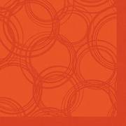 PAPSTAR Motiv-Servietten "ROYAL Collection Bubbles", orange