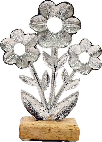 ROOST Blume auf Holz Grundlage OR6482 16x12cm