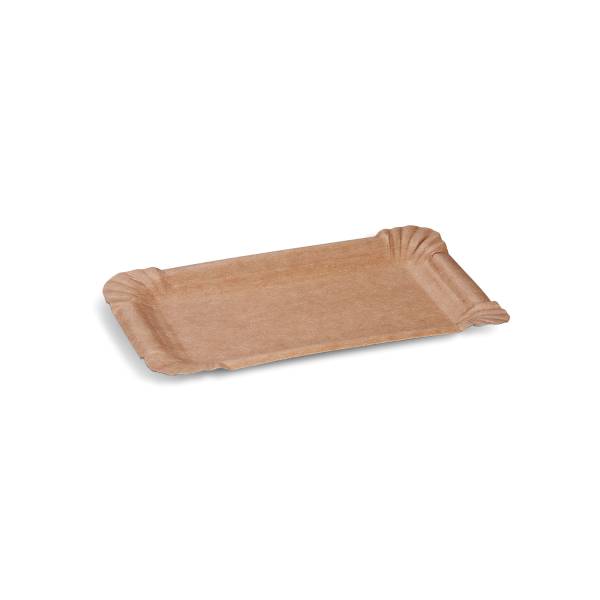 Pappteller (FSC Mix) fettdicht kraft 10 x 16 cm – 250 Stück