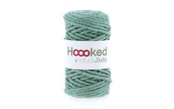 Hoooked Wolle Natural Jute Makramee Rope 350 g Mint