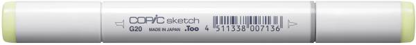 COPIC Marker Sketch 21075211 G20 – Wax White