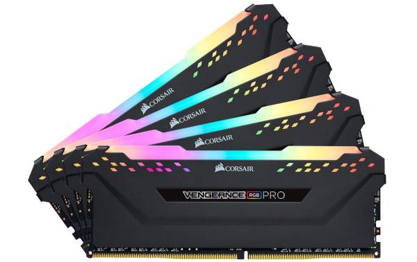 Corsair DDR4-RAM Vengeance RGB PRO Black iCUE 3200 MHz 4x 16 GB