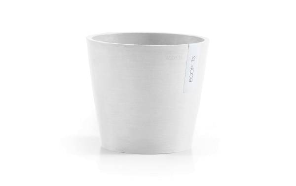 Ecopots Pflanzentopf Amsterdam 20, Weiss