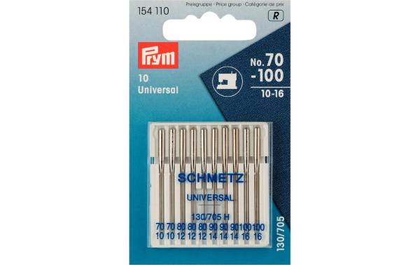 Prym Nähmaschinennadel Standard Nr. 70-100, 10 Stück
