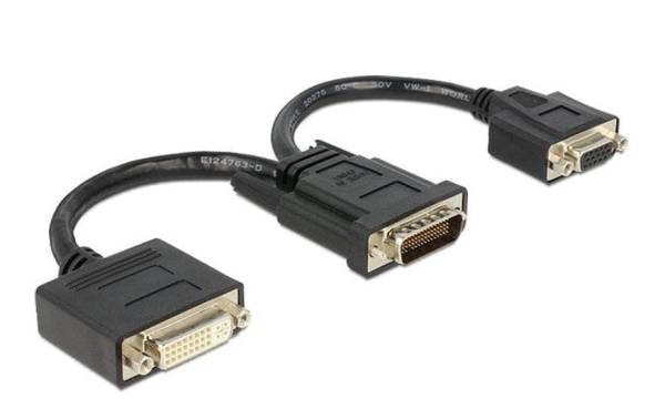 Delock Adapterkabel DMS-59 – DVI-I/VGA