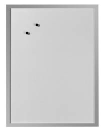 herlitz Magnettafel, (B)400 x (H)600 mm, aus Metall, weiß