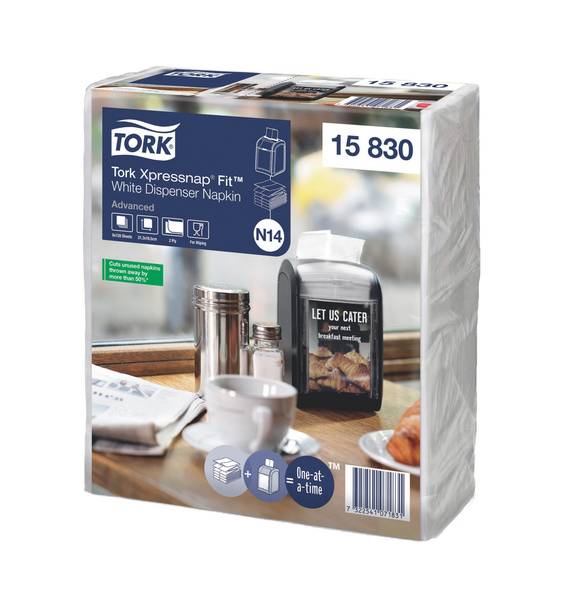 TORK-15830 Xpressnap Fit Weisse Spenderserviette – N14