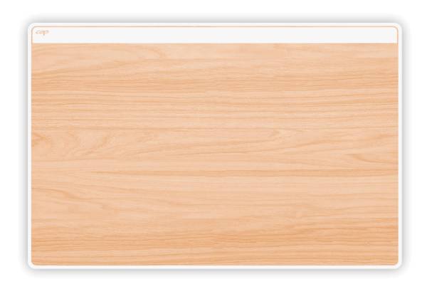 CEP Schreibunterlage 58.5×38.5cm 1008001021 weiss/buche