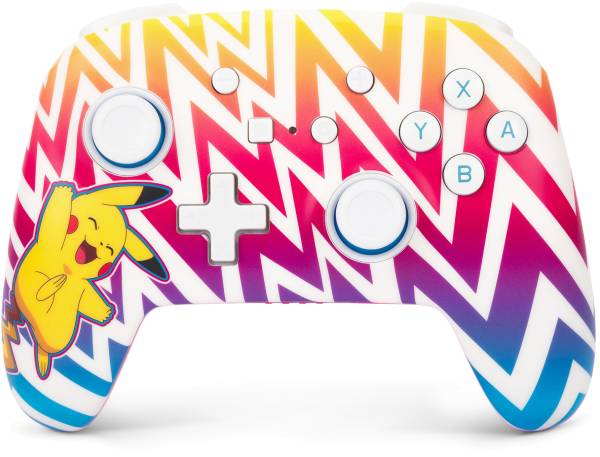 POWER A Enhanced Wireless Ctrl. NSGP0262-01 NSW, Vibrant Pikachu
