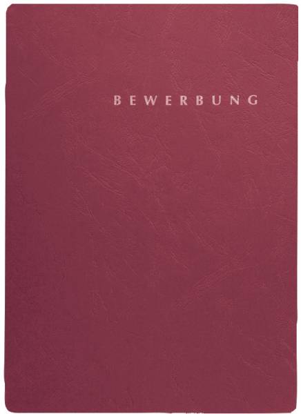 Bewerbungsmappe Select rot, 3-teilig PAGNA 22002-01