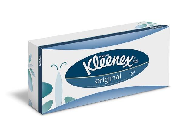 Kleenex Standard Kosmetiktücher 3-lagig - Karton à 12 Boxen
