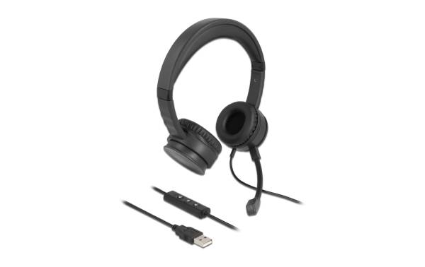 Delock Headset USB Stereo