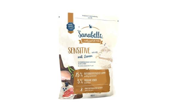 Sanabelle Trockenfutter Sensitive Lamm, 0.4 kg