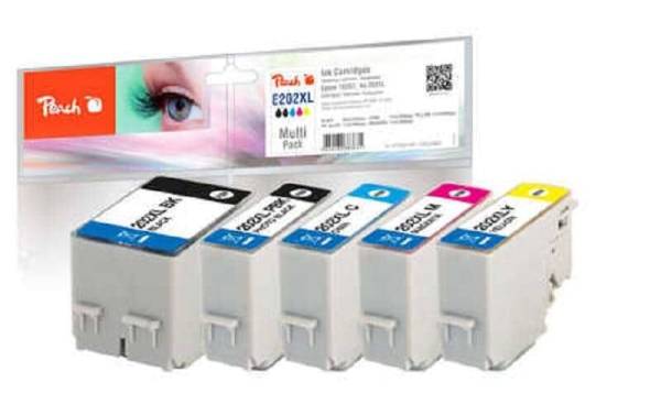 Peach Tinte Epson No 202XL (T02G7) 1x BK, PBK, C, M, Y