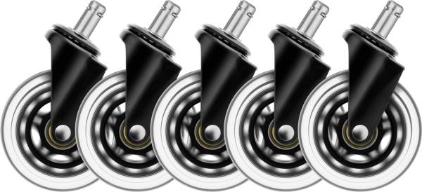 DELTACO Casters, Wheels, 5-pack GAM-157 Dark Line