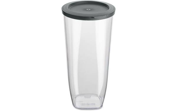 Koziol Vorratsdose Connect Dry L 2 l, Dunkelgrau