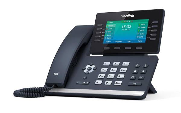 Yealink Tischtelefon SIP-T54W Grau