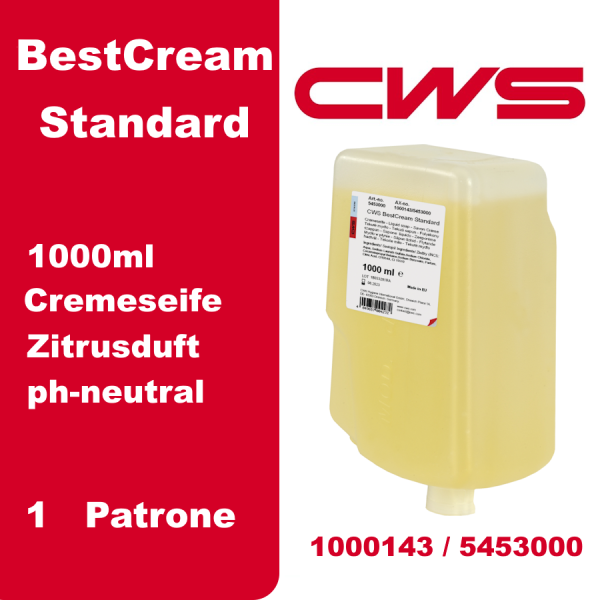 CWS Seifencreme Best Cream Standard 1000 ml (5453000)