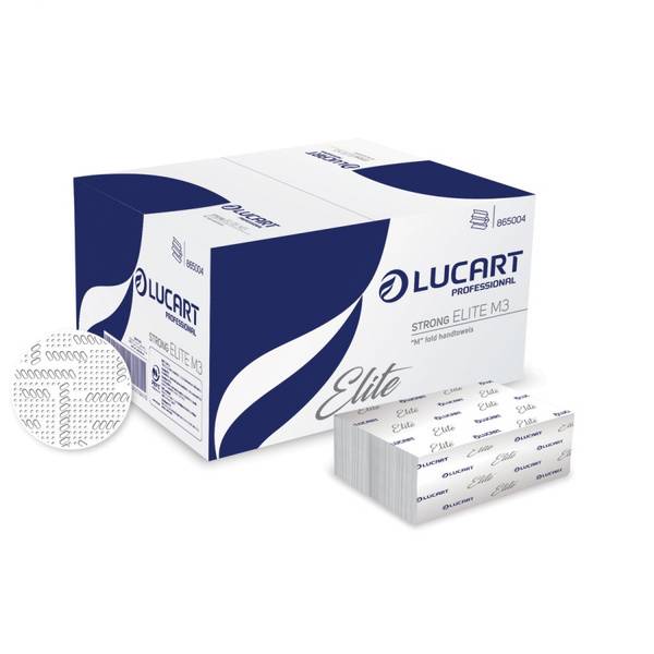 LUCART® M-Interfold Handtuch 3-lagig 22,5x32cm