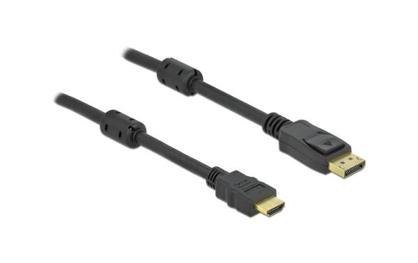 Delock Kabel aktiv DisplayPort – HDMI, 10 m