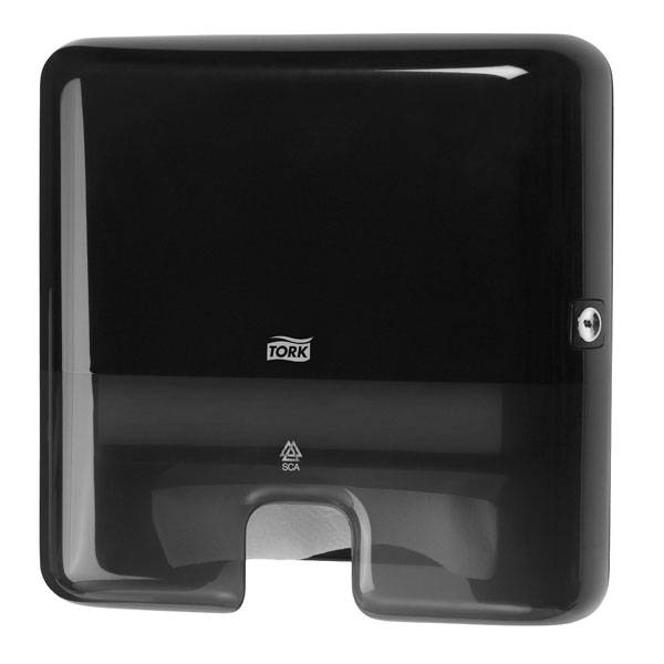 552108 – Tork Xpress Mini Spender für Multifold Handtücher schwarz – H2 Mit T…