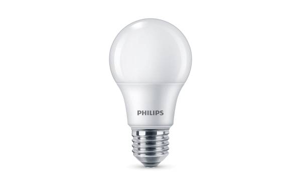 Philips Lampe 8 W (60 W) E27 Warmweiss, 6 Stück