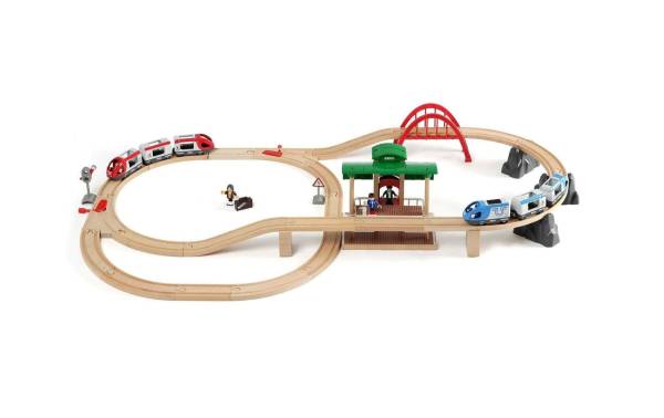 BRIO Eisenbahn Reisezug Set