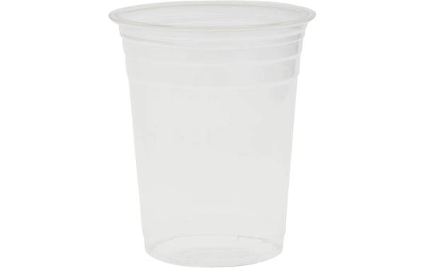 BioPak Einwegbecher Crystal 470 ml, 50 Stück, Transparent