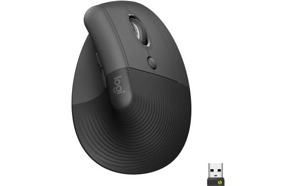 Logitech Ergonomische Maus Lift Graphite