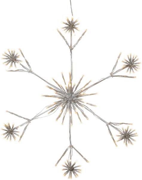 Silhouette Flower Schneeflocke
