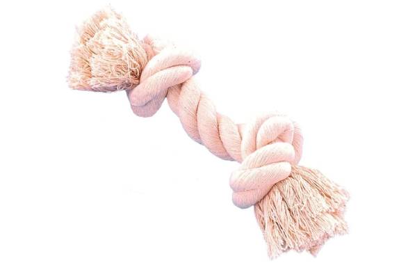 Nobby Hunde-Spielzeug Knotenseil, 16 cm, Weiss