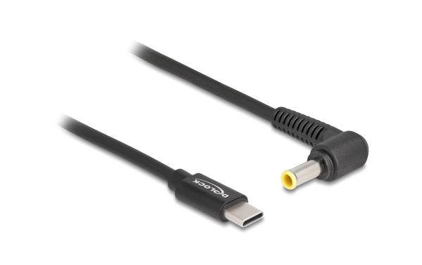 Delock Ladekabel USB-C zu Samsung 5.5 x 3.0 mm Stecker 1.5 m