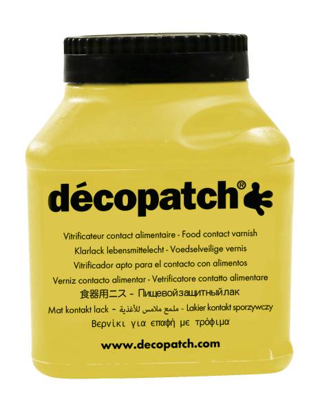 Klebstofflack Paperpatch lebensmittelecht DECOPATCH VAAL180AC