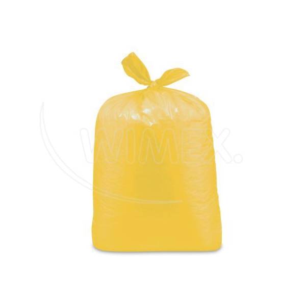 Müllsack (LDPE) gelb 70 x 110 cm 120L – 25 Stück