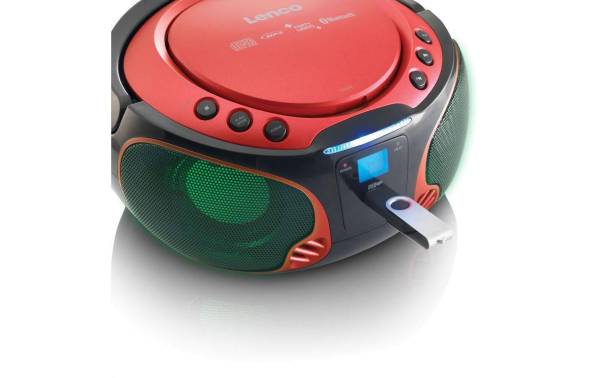 Lenco Radio/CD-Player SCD-550 Rot