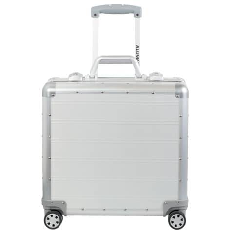 ALUMAXX Business Trolley GEMINI, mit TSA-Schloss, silber