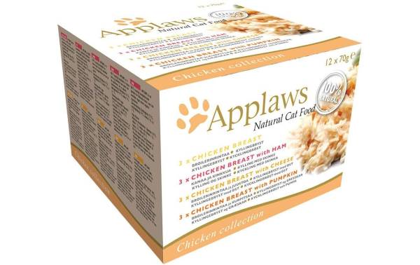 Applaws Nassfutter Dose Huhn Collection Multipack, 12 x 70 g