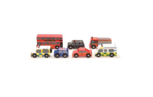 LE TOY VAN Spielzeugfahrzeug London Car Set