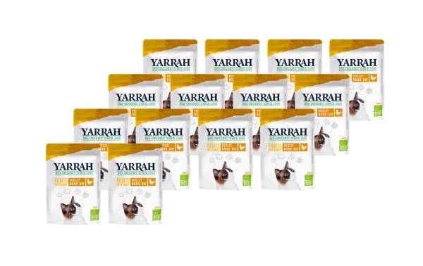 Yarrah Bio-Nassfutter Filet Huhn, 14 x 85 g