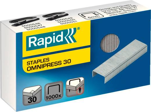 Heftklammern Omnipress 30 1000 Stück RAPID 5000559