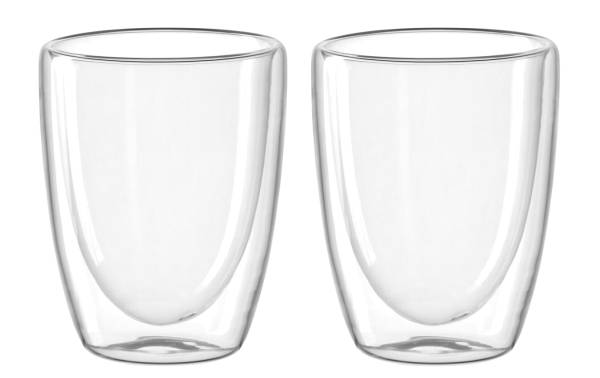 Leonardo Thermobecher Duo 300 ml, 2 Stück, Transparent