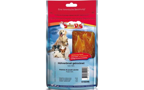 SwissDog Leckerli XXL Hühnerbrust getrocknet, 900 g