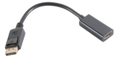 shiverpeaks BASIC-S DisplayPort – HDMI Adapter, schwarz