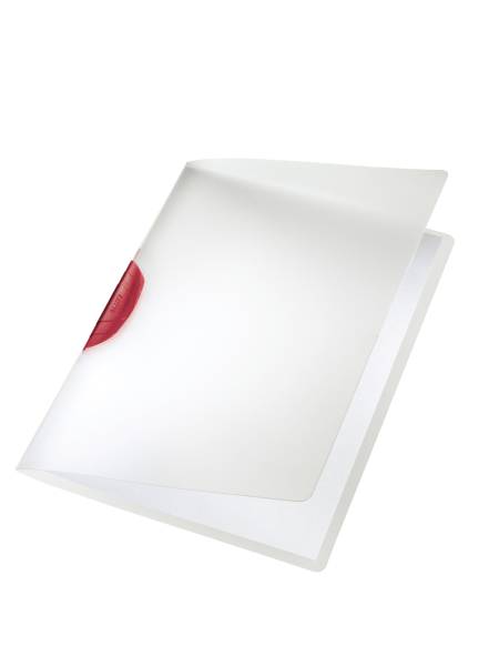 Color Clip rot A4 transparent LEITZ 41750025