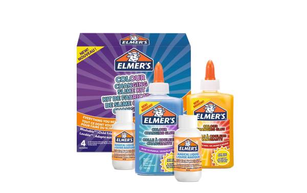 ELMER'S Slime Set "Color Changing Slime Kit", 4-teilig