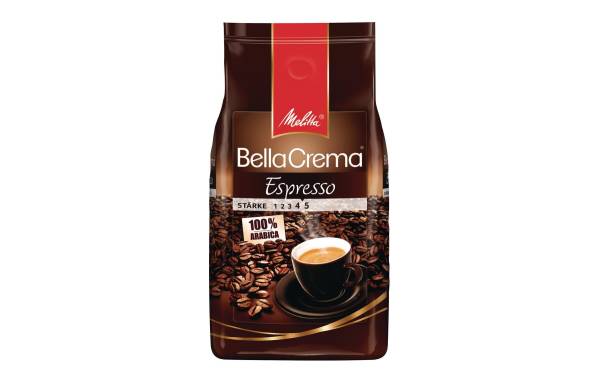 Melitta Kaffee "BellaCrema Espresso", ganze Bohne