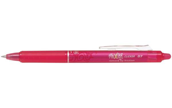 Frixion Clicker 0.7mm pink, nachfüllbar, radierbar PILOT BLRTFR7P