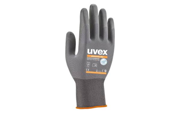 uvex Arbeitshandschuh phynomic lite, Gr. 10, grau