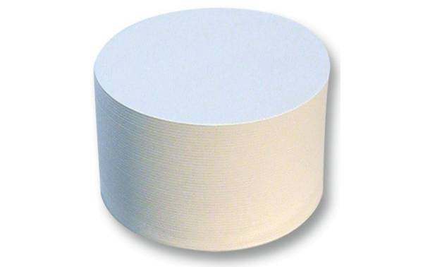 folia Blanko-Bierfilze, rund, Durchmesser: 107 mm
