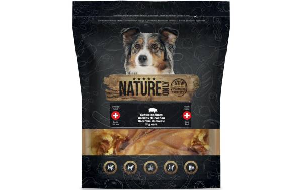 NATUREonly Kausnack Schweinsohren, 230 g